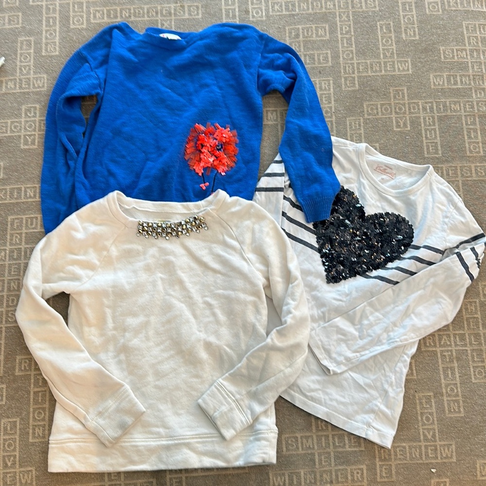 Crewcuts bundle sweater sweatshirt king sleeve tshirt